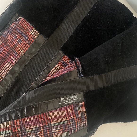 Libby Edelman Over The Knee Suede Boot Size 7 Black City Chic Classic Minimalist - Picture 14 of 14